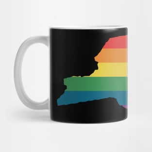 New York State Rainbow Mug